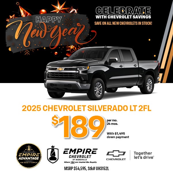 2025 Chevrolet Silverado LT 2FL