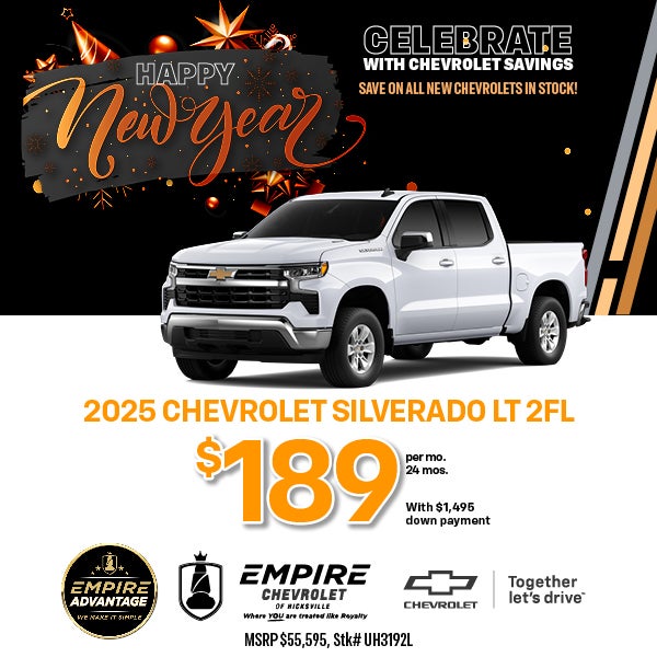 2025 Chevrolet Silverado LT 2FL